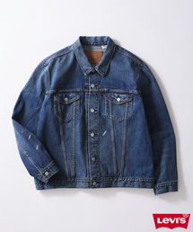 LEVI'S ブラックデニム デニムジャケット 3rd タイプ サークルR Levi's デニムジャケット gジャン LEVI'S(R) / リーバイス(R