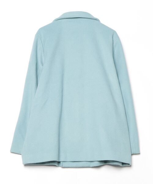 「FEKETE」 コート MEDIUM ターコイズブルー メンズ_画像2