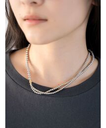 ネックレス メタルボールビーズネックレス レディース｜ZOZOTOWN Yahoo!店