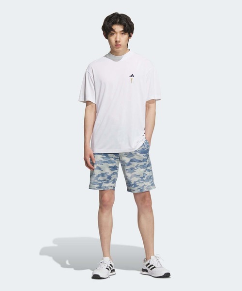 adidas（アディダス） パンツ 撥水 カモフラージュ柄ショートパンツ