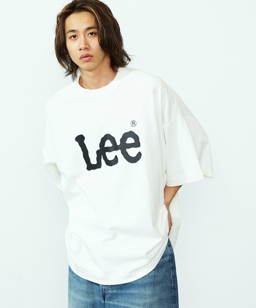 Lee tシャツ Lee/リー SUPERSIZED/スーパーサイズド LeeロゴT