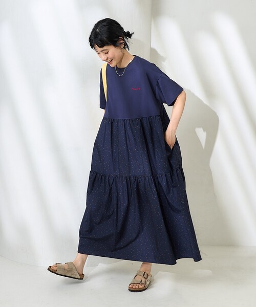 新品 ドッキング ワンピース MERCURYDUO ワンピース 「MARY QUANTコラボ」デイジーフロッキー