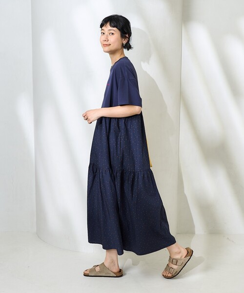 FREAK'S STORE ワンピース ドットコンビ ドッキング 切り替え