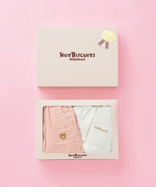ミニ HOT BISCUITS Tシャツ ショートパンツ セット HOT BISCUITS tシャツ 半袖Tシャツ＆ハーフパンツセット「BOX付き