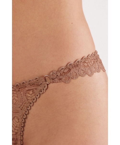 intimissimi フレアパンツ ITALIAN RIVIERA シュリンクレースフレアパンツ(F IVORY): BOTTOM