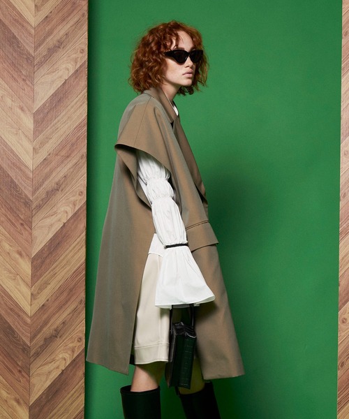 MAISON SPECIAL（メゾンスペシャル） コート FREE ブラック レディース