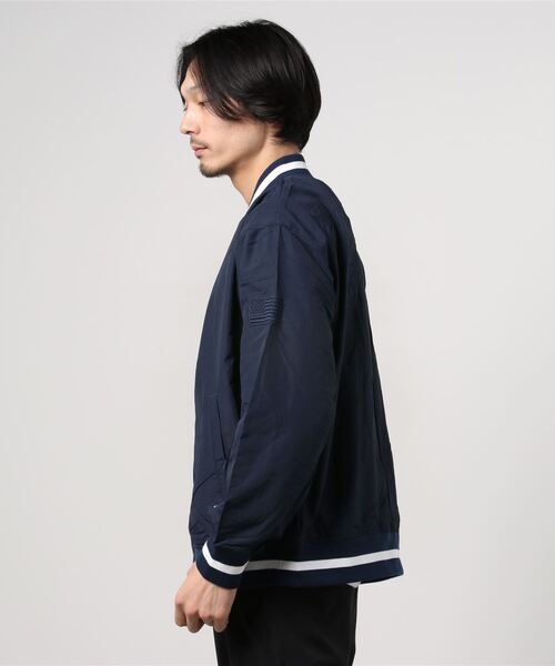 【チャンシン 】Champion フルデコスタジャン Champion（チャンピオン） スタジャン X-LARGE ブルー メンズ