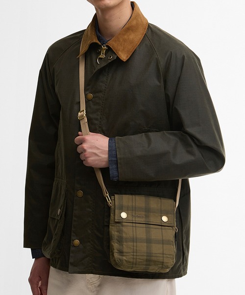 Barbour WW ブラックボディバッグ Barbour（バブアー） ウエストポーチ 「Barbour」barbour transport