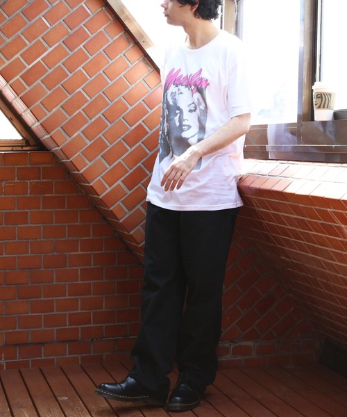 8（eight） tシャツ マリリン・モンローTシャツ メンズ