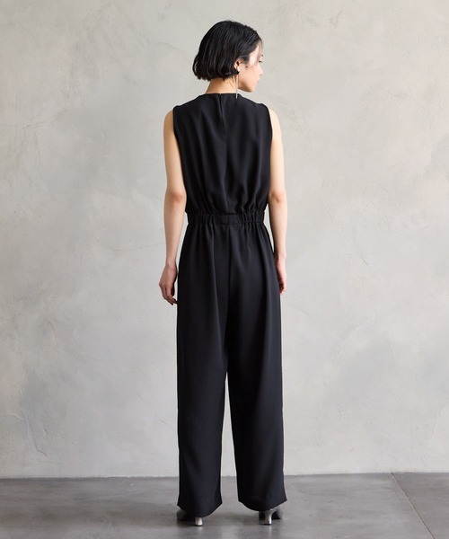 AIMER パンツドレス ストレートパンツオールインワンパーティー