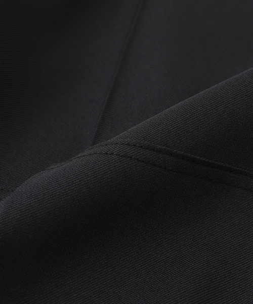 Dairiku ストレートレッグスラックス 27インチ ブラック 40%OFF】DAIRIKU/