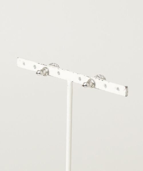 SWAROVSKI ピアス Swarovski DEXTERA:PE SPHERE CRY/RHS