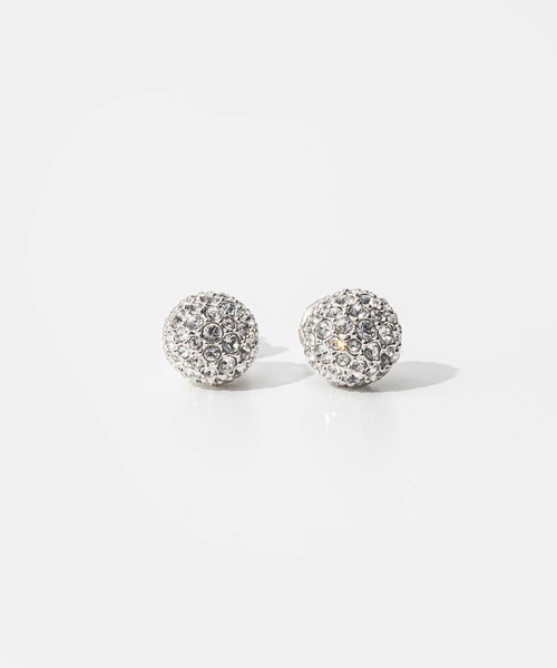 SWAROVSKI ピアス Swarovski DEXTERA:PE SPHERE CRY/RHS