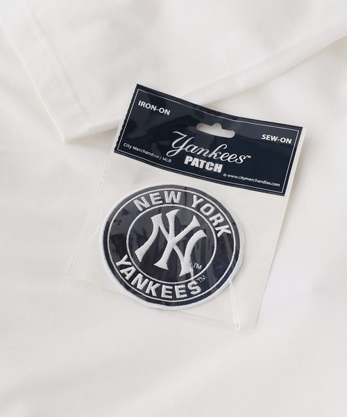 MLB ステッカー MLB/エムエルビーYANKEES PATCHES ワッペン