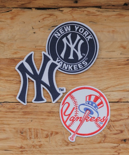 MLB ステッカー MLB/エムエルビーYANKEES PATCHES ワッペン