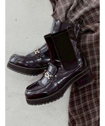 ブーツ ローファーサイドゴアショートブーツ レディース｜ZOZOTOWN Yahoo!店