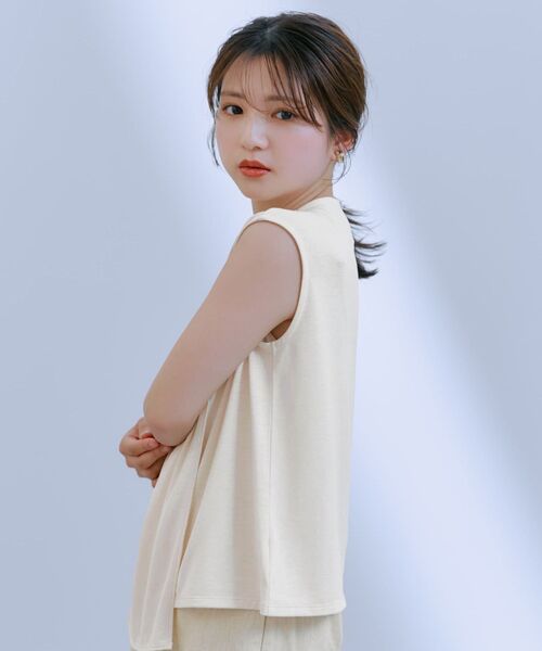tシャツ 「Function」アシメドレープノースリカットトップス 「低身長・小柄女性」 レディース tシャツ 「Function」アシメドレープノースリカットトップス