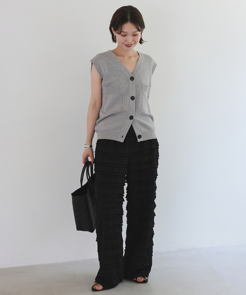新品 SLOBE IENA フリルカットパンツ SLOBE IENA｜フリルカットパンツ | Rakuten Fashion(楽天