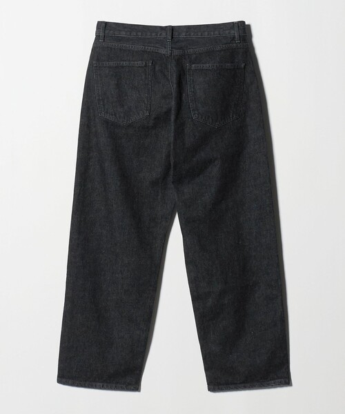 steven alan デニムワイドテーパードパンツ M STEVEN ALAN ジーンズ 「Steven Alan」 13.5oz デニム 5ポケット