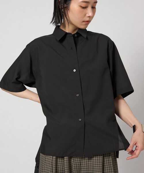 ブラウス シャツ 「CITEN」エッセンシャルシャツハンソデ レディース