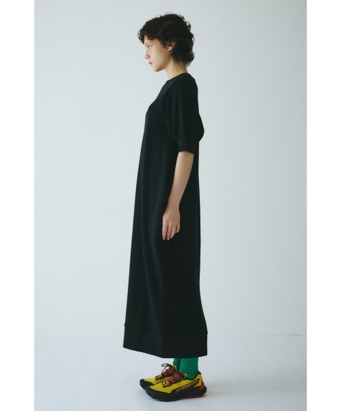 HeRIN.CYE ワンピース 半袖 Balloon sleeve cut dress バルーン