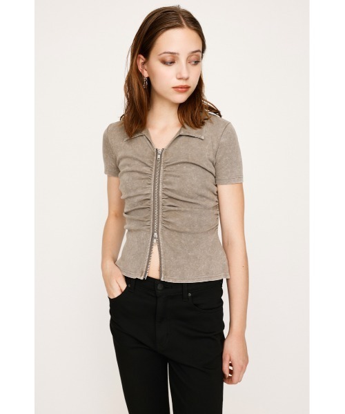 【未使用】FR2 レディース　ジップアップシャツ！ TOPS – #FR2