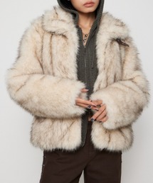LAGUA GEM（ラグアジェム） ブルゾン アウター POCKET POINT FAUX FUR