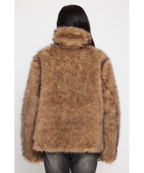 laguagemアウター今週限定価格 LAGUA GEM ブルゾン アウター POCKET POINT FAUX FUR コート