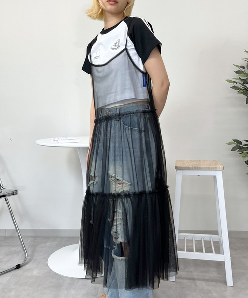 ワンピース チュールキャミワンピース : ZOZOTOWN Yahoo!店 - 通販