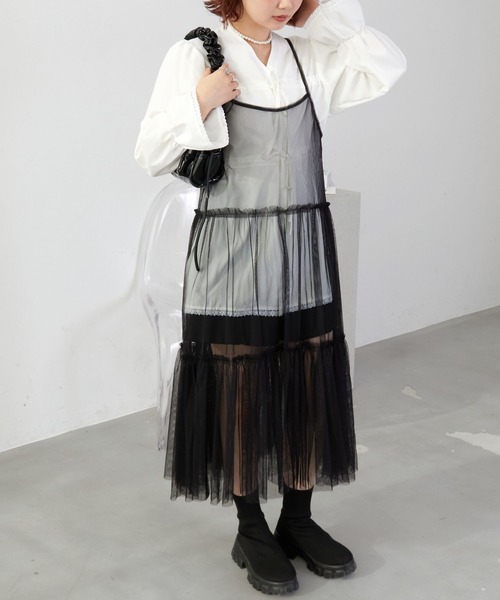 ワンピース チュールキャミワンピース : ZOZOTOWN Yahoo!店 - 通販