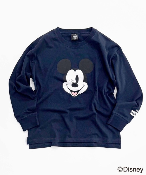 Disney（ディズニー） tシャツ MICKEY ミッキーマウス キッズ オーバー