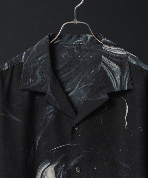 「KUUUPY」 半袖シャツ LARGE ブラック メンズ_画像3