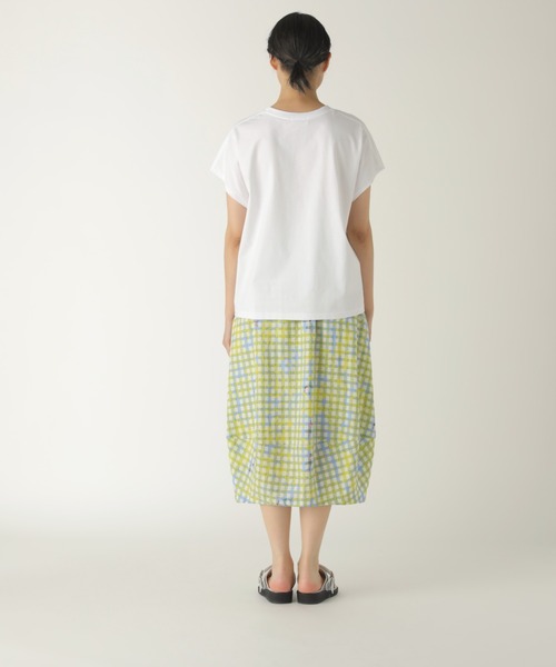 「ZUCCa」 半袖Tシャツ M size ホワイト レディース_画像4