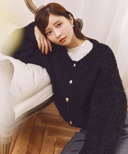 TOCCA（トッカ） カーディガン LOP EARED POODLE ニットアウター