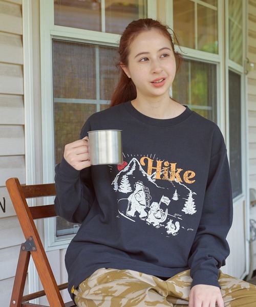 COB MASTER（コブマスター） tシャツ CVC鹿の子 L/S TEE（ハイキング