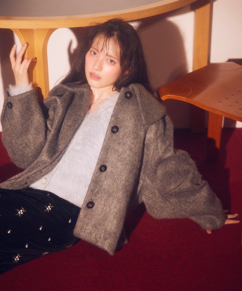 VIS（ビス） ブルゾン アウター 「アウター総選挙1位」ビッグカラー