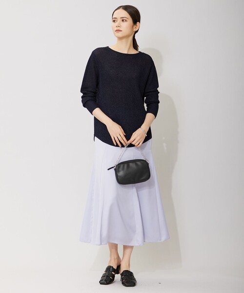 ICB（アイシービー） 長袖ニット X-SMALL ネイビー レディース