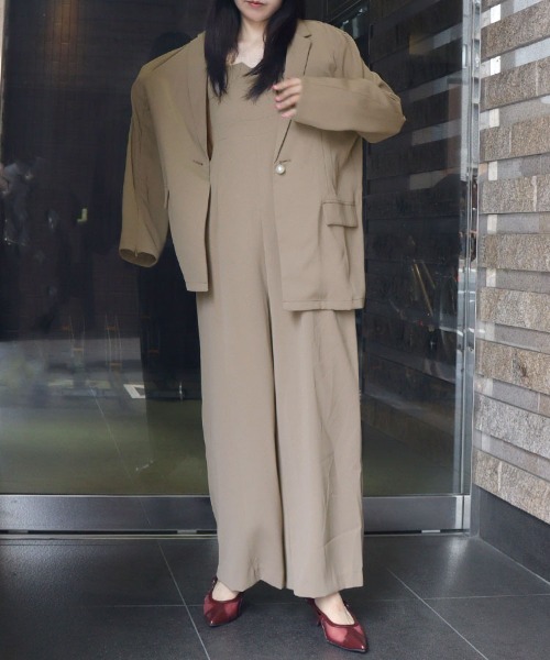 タグ付き アンドレスド セットアップ DONOBAN（ドノバン） セットアップ 「ANDRESD」jacket ＆ all-in-one