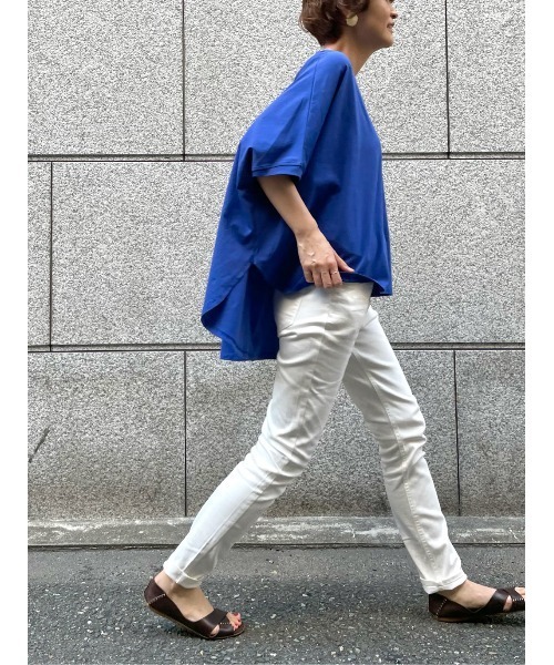 BEARDSLEY（ビアズリー） 半袖カットソー FREE ブルー レディース