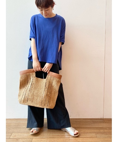 BEARDSLEY（ビアズリー） 半袖カットソー FREE ブルー レディース