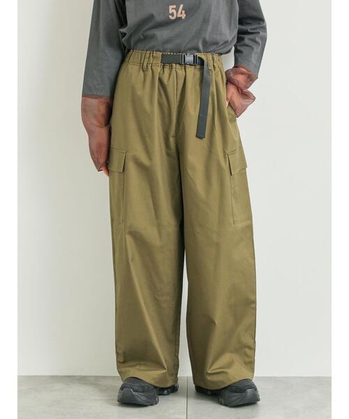 ☆新品　sansangear　カーゴパンツ　ワイドパンツ Samansa Mos2（サマンサモスモス） ワイドパンツ パンツ ベルト付き