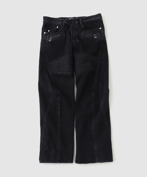 NVRFRGT（ネヴァーフォーゲット） ジーンズ 3D TWISTED MOTO JEANS