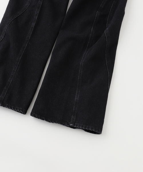 NVRFRGT（ネヴァーフォーゲット） ジーンズ 3D TWISTED MOTO JEANS