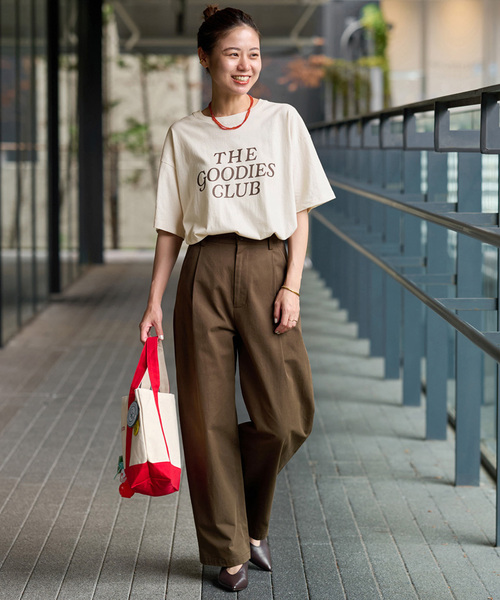 「JOURNAL STANDARD relume」 半袖Tシャツ FREE アイボリー レディース_画像2
