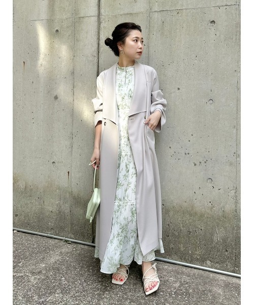 値下げしました！FRAY I.Dオンラインショップ完売のコートです‼️. FRAY I.D（フレイ・アイディー） ノーカラーコート 0 ベージュ