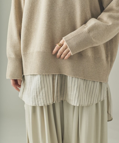 Curensology（カレンソロジー） ニット セーター /ウールカシミヤ