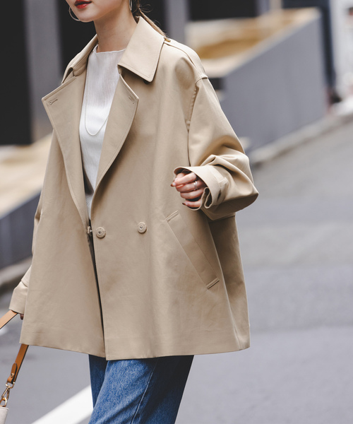 NOBLE（ノーブル） トレンチコート 36 ベージュ レディース : ZOZOTOWN