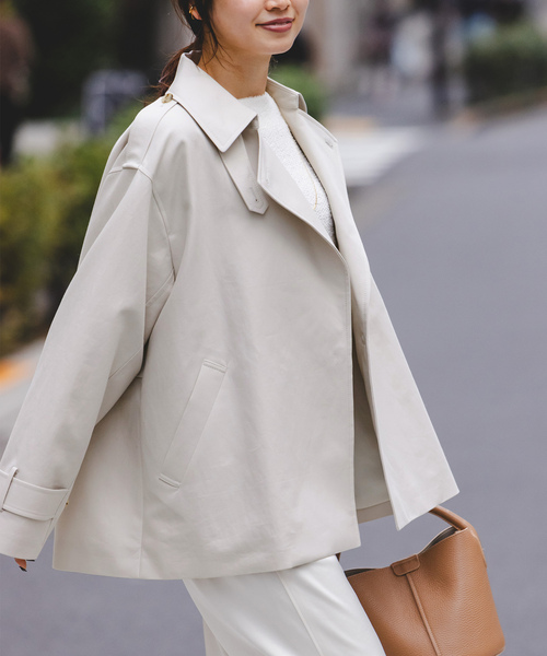 NOBLE（ノーブル） トレンチコート 36 ベージュ レディース : ZOZOTOWN