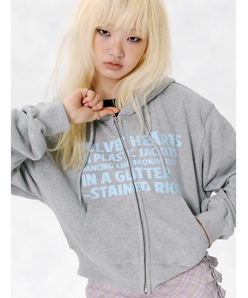 runningHIGH（ランニングハイ） パーカー A'GEM/9 × .kom LETTERING