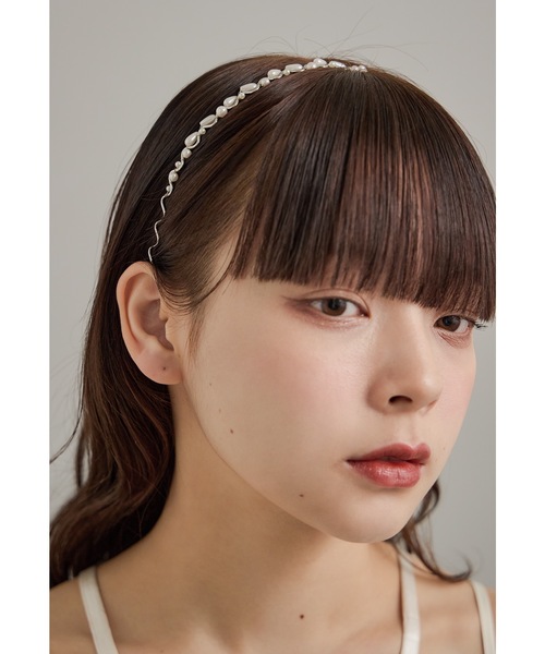 niana（ニアナ） カチューシャ パールウェーブカチューシャ ヘア